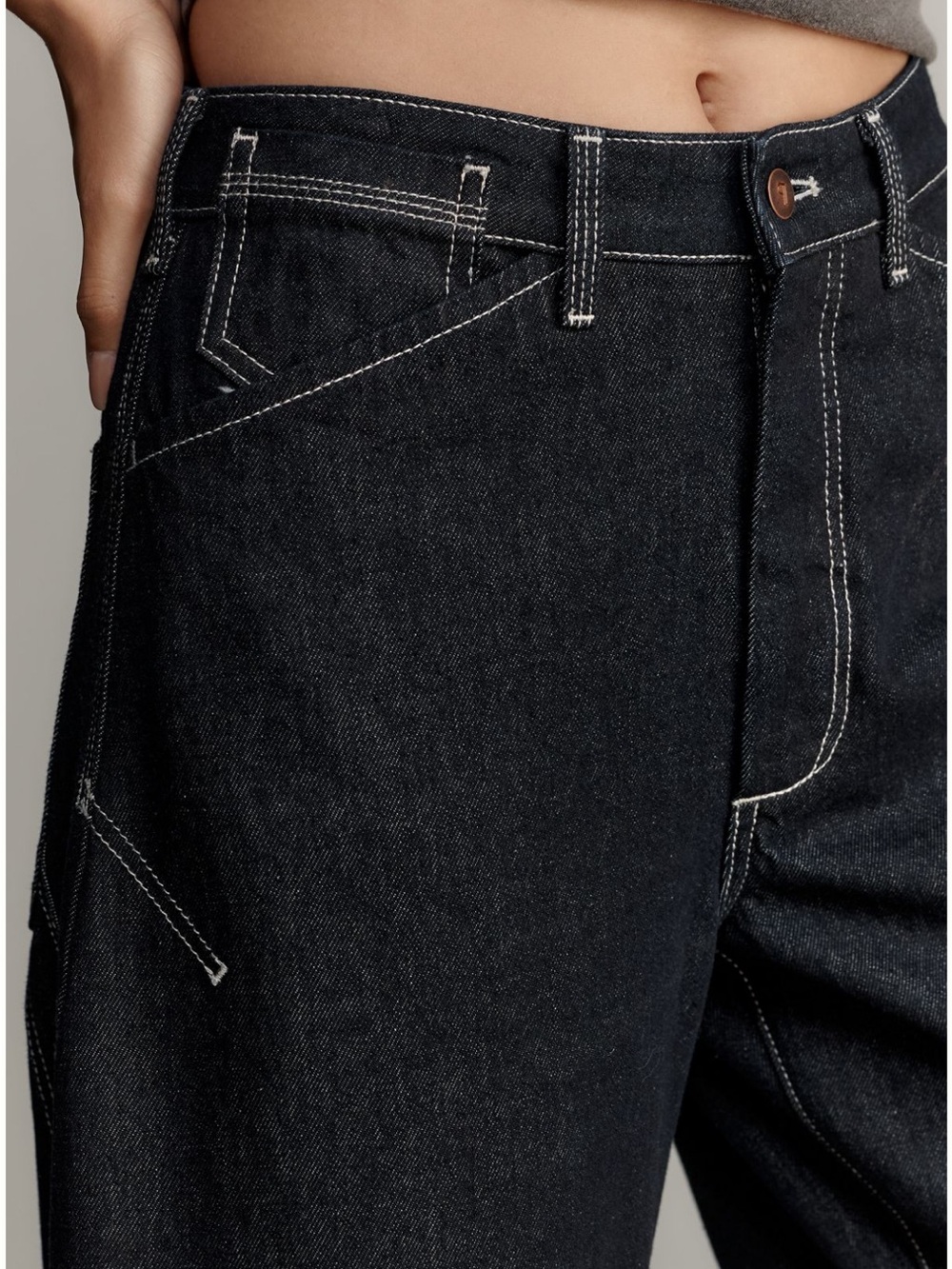 Pilcro Kayden High Rise Carpenter Barrel Jeans - Picture 6 of 6